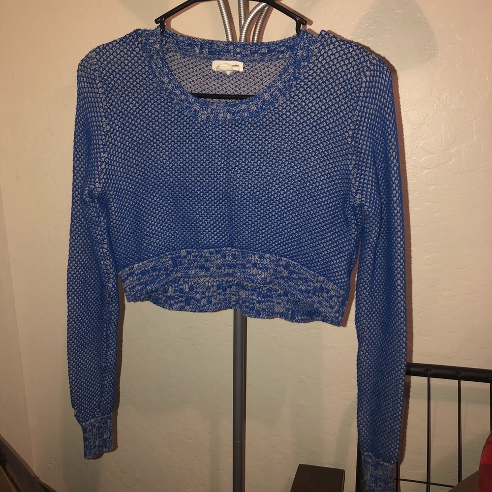 Silence + Noise Cropped Sweater